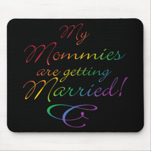 Meine Momme werden verheiratet Mousepad