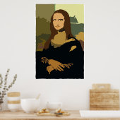 Meine Mona Lisa Poster (Küche)