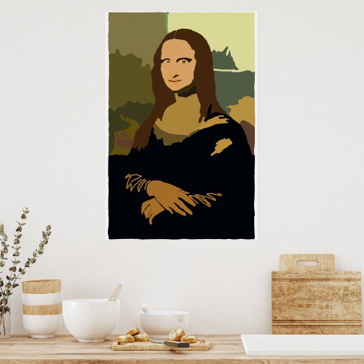 Meine Mona Lisa Poster (Küche)