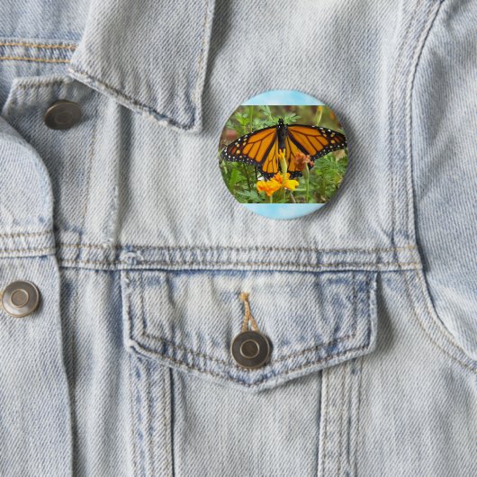 Meine Monarchschmetterlingstaste Button (Beispiel)