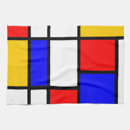 Meine Mondrian-Küche Küchentuch