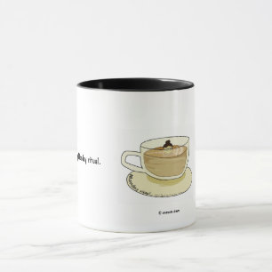 Meine montags-rituelle Coffee-Tasse Tasse