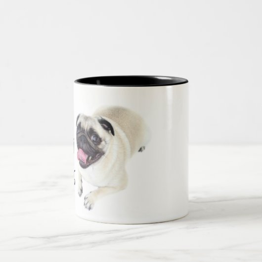 Meine Mops Tasse Niedlich Hunde Tasse (Mittel)