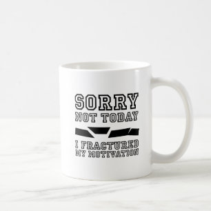Meine Motivation ist gebrochen Lustiger Becher Kaffeetasse