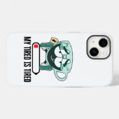 Meine müde iS müde.w Case-Mate iPhone Hülle (Rückseite (Horizontal))