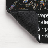 Meine Musik mein Leben Mousepad (Ecke)