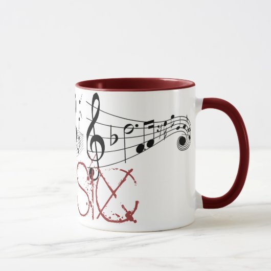 Meine musikalische Tasse (Rechts)