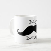 Meine Mustache-Tasse Kaffeetasse (Vorderseite Links)
