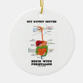 Meine mutigen Bewegungen fangen mit dem Keramik Ornament (Vorne)