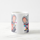 Meine Mutter - Elefantenkunst Verwandlungstasse (Mittel)