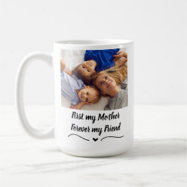 Meine Mutter, Forever My Friend - Angepasste 2 Bil Kaffeetasse