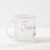 Meine Mutter für immer meine Freundin Tasse (Links)