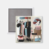 Meine Mutter hat die Kappe Magnet (Vorderseite/Rückseite)