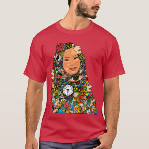 Meine Mutter ist das Geheimnis meines Glücks Retro T-Shirt