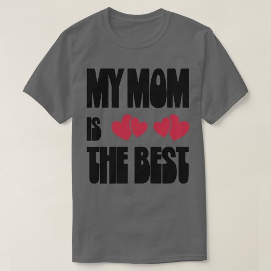 Meine Mutter ist die beste 3 T-Shirt (Design vorne)