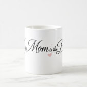 Meine Mutter ist die Beste Elegant Script Tasse (Mittel)