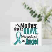 Meine Mutter ist ein Angel-1-Ovarialkarzinom Postkarte (Stehend Vorderseite)