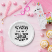 Meine Mutter ist ein Hurrikan Pappteller (Party)