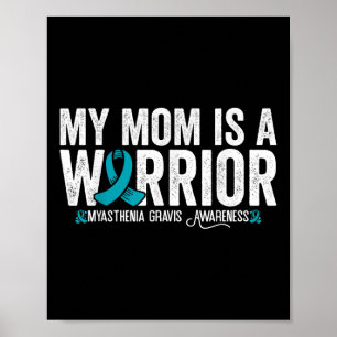 Meine Mutter ist eine Kriegerin Myasthenia Gravis  Poster