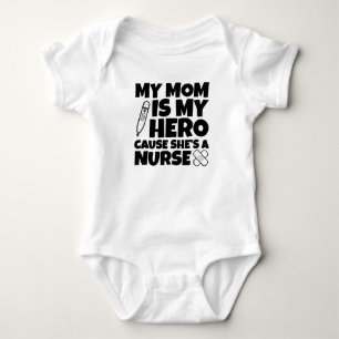 Meine Mutter ist meine Heldin, weil sie ein Baby-S Baby Strampler