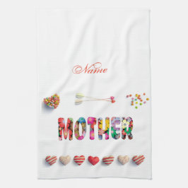 Meine Mutter ist meine Königin Geschirrtuch