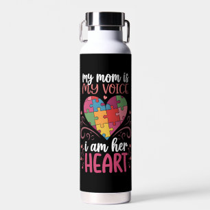 Meine Mutter ist meine Stimme Autismus Autismus-Be Trinkflasche