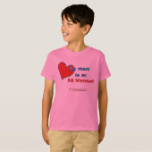 Meine Mutter ist RA-Kriegerin T-Shirt (Vorne ganz)