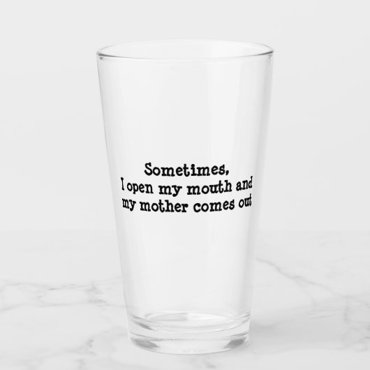 Meine Mutter kommt aus Glas (Vorderseite)