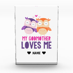 Meine Mutter Liebe Ich - Eule Fotoblock