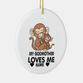 Meine Mutter Liebe Keramik Ornament (Rechts)