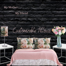 Meine Mutter, meine Freundin rosa Rose rustikal