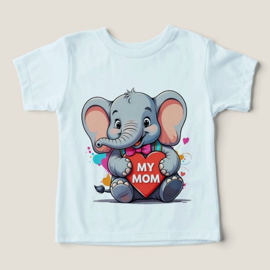 meine Mutter - Mütter tagelang - Elefant (Design Vorderseite)
