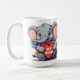 meine Mutter - Mütter tagelang - Elefant Kaffeetasse