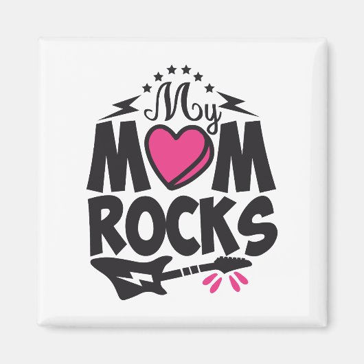 Meine Mutter rockt Magnet (Vorne)