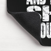 Meine Mutter und ich sprechen über dich Vater Mutt Mousepad (Ecke)