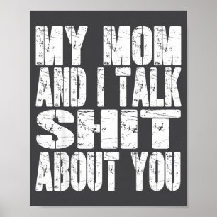 Meine Mutter und ich sprechen über dich Vater Mutt Poster