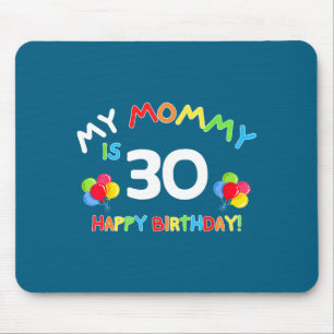 Meine Mutti ist 30 lustiger Geburtstag Mama 30. Ge Mousepad