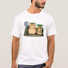 Meine Nachbarin Fat Cat Forest Busstation T-Shirt