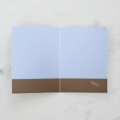 Meine Nachbarin im Wald Karte (Innenseite)