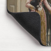 Meine Nachbarin nebenan (Flirting Couple) (Schönhe Mousepad (Ecke)