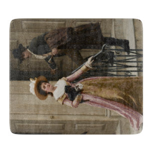 Meine Nachbarin nebenan (Flirting Couple) (Schönhe Schneidebrett