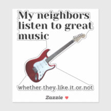 Meine Nachbarn hören großartige Musik: Gitarre