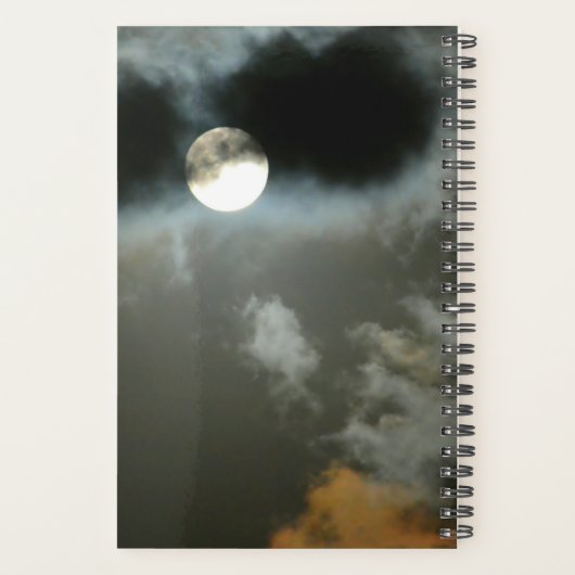 Meine Nächte sind Vollmond Planer (Rückseite)