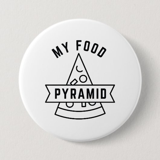 Meine Nahrungspyramide Button (Vorderseite)