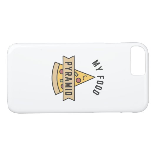 Meine Nahrungspyramide Case-Mate iPhone Hülle (Rückseite (Horizontal))