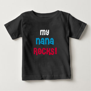 Meine Nana-Felsen Baby T-shirt