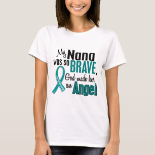 Meine Nana ist ein Eierstockkrebs des Engels-1 T-Shirt