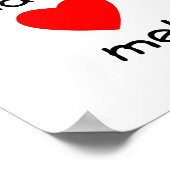 meine nana-Liebe Poster (Ecke)