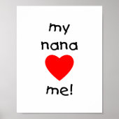 meine nana-Liebe Poster (Vorne)