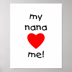 meine nana-Liebe Poster